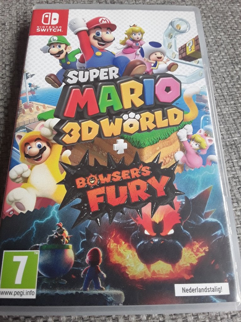 Nintendo Switch Game Super Mario 3D World + Bowser's Fury, Avontuur en Actie, Online, Ophalen of Verzenden, Zo goed als nieuw