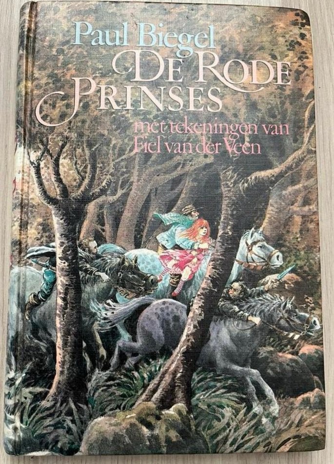 Paul Biegel - De Rode Prinses (AVI E7, klassieker), Boeken, Ophalen of Verzenden, Gelezen