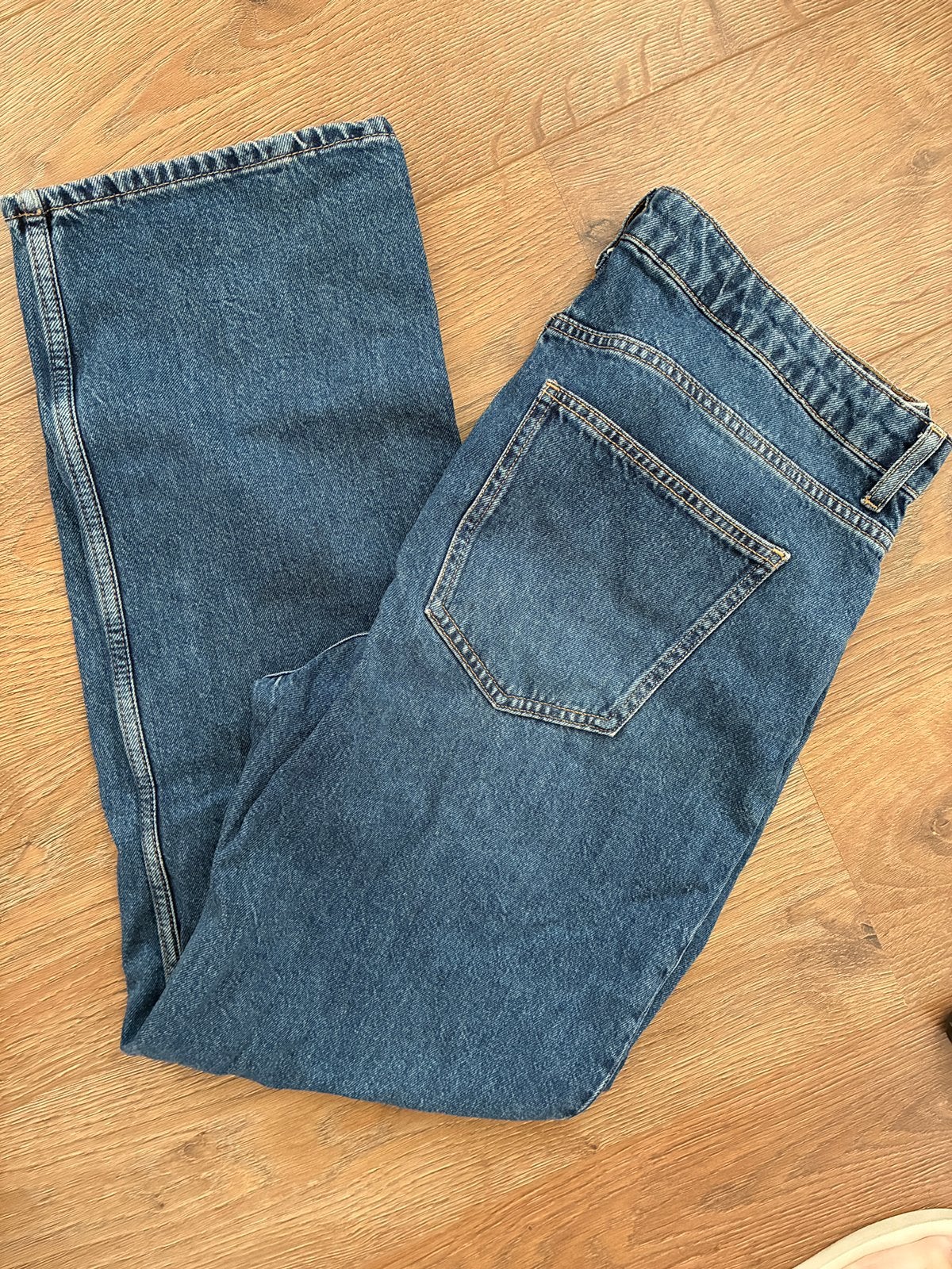 Mango jeans maat 44, Ophalen of Verzenden, Zo goed als nieuw, Blauw, Overige jeansmaten