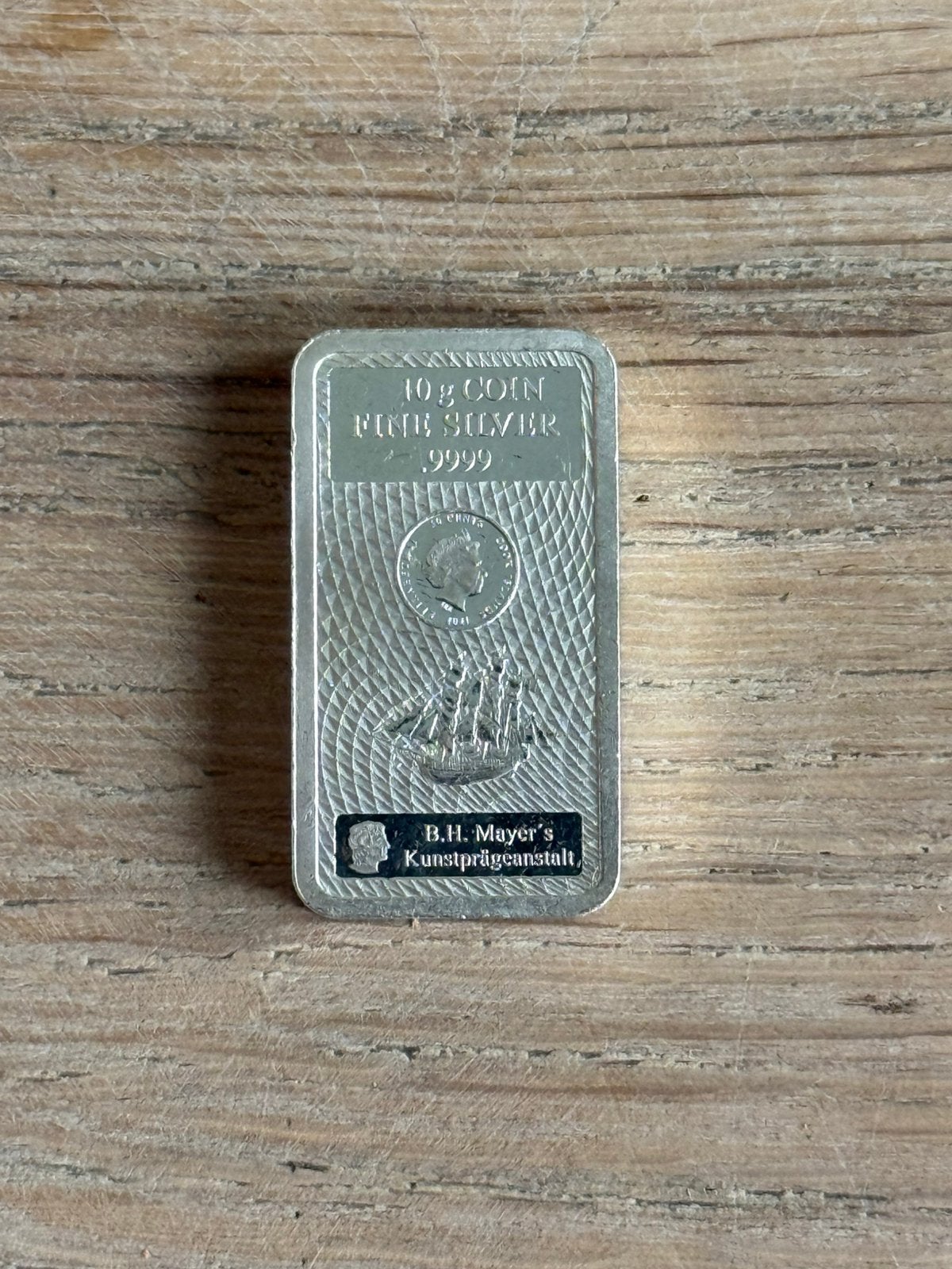 999 zilver 10 gram cook islands, Ophalen of Verzenden, Zilver