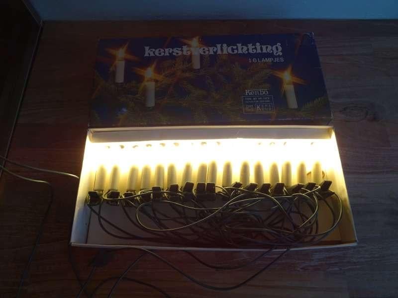 Oude kerstverlichting merk Kenbo 16 lampjes kerst, Diversen, Kerst, Ophalen of Verzenden, Zo goed als nieuw