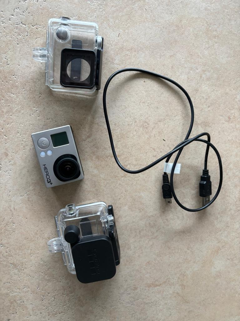 GoPro HERO3+ met onderwaterbehuizing en accessoires, Ophalen of Verzenden, Gebruikt, GoPro