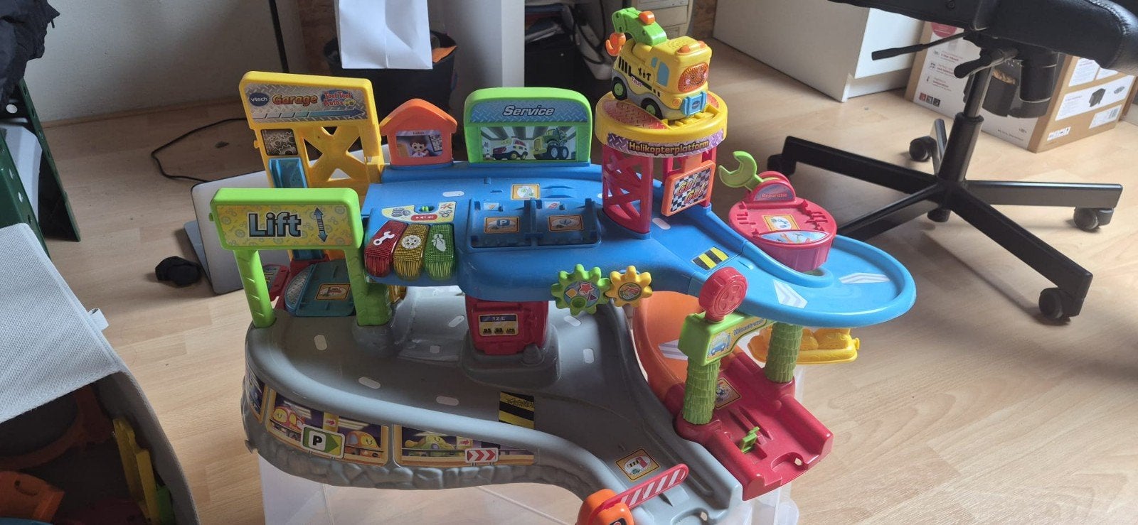 VTech Toet Toet Auto's Garage Speelset, Kinderen en Baby's, Ophalen, Gebruikt
