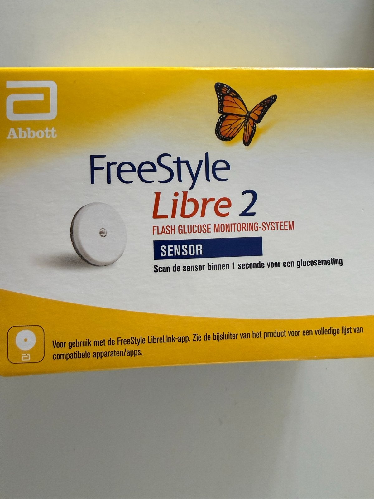 FreeStyle Libre 2 Sensor - Glucose Monitoring, Sport en Fitness, Gezondheidsproducten en Wellness, Ophalen of Verzenden, Nieuw