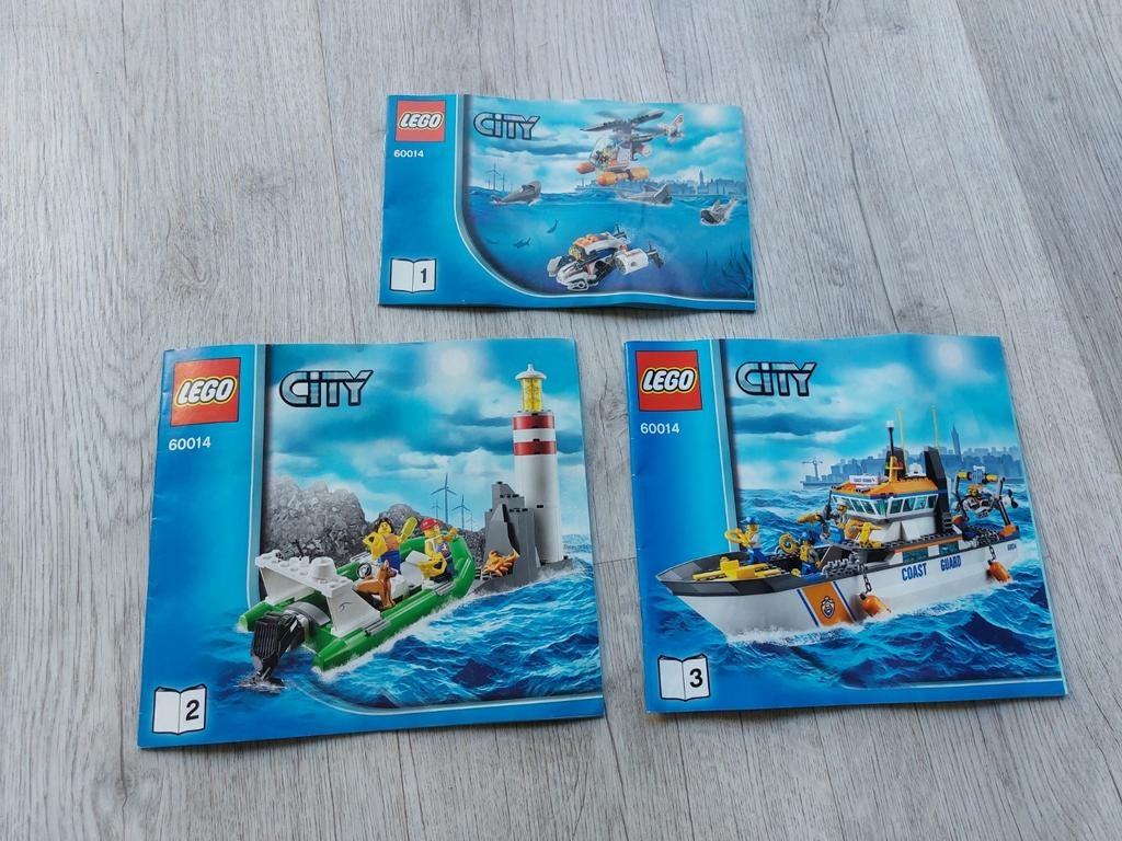 Lego 60014 coast guard patrol, Kinderen en Baby's, Speelgoed | Duplo en Lego, Lego, Ophalen of Verzenden, Compleet, Complete set