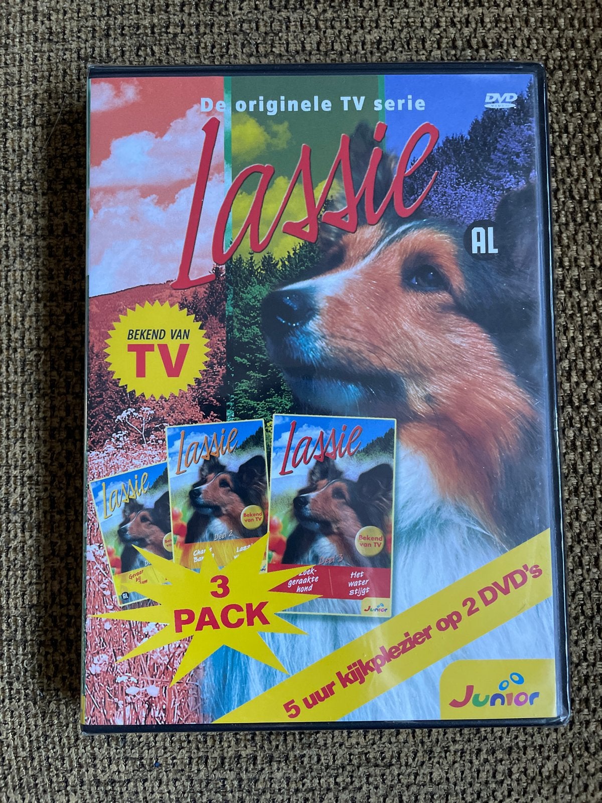 Lassie - De originele TV serie - nieuw!!, Cd's en Dvd's, Avontuur, Alle leeftijden, Nederlands, Tv-serie