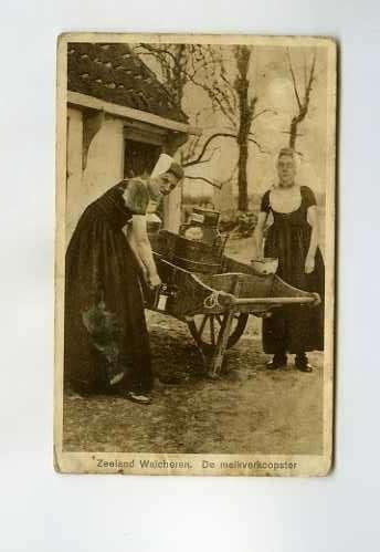 kaart-ZEELAND-klederdracht, Ophalen of Verzenden, 1940 tot 1960, Zuid-Holland