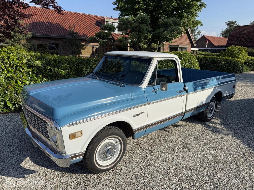 Chevrolet C10 Custom Deluxe V8 1971 3-on-the-Tree, Overige carrosserieën, Chevrolet, Overige brandstoffen, Bedrijf
