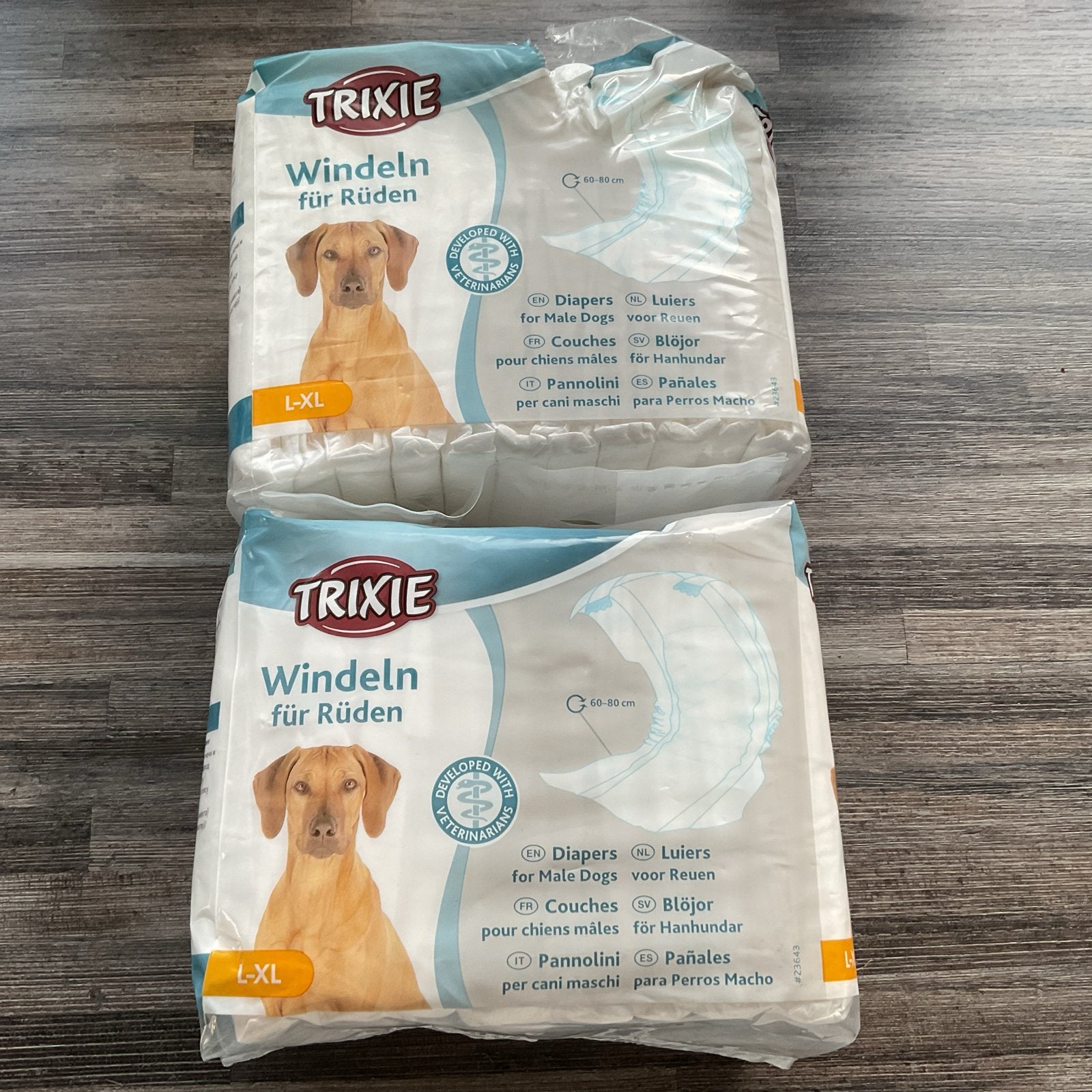 Incontinentie luiers reu, maat L/XL, Dieren en Toebehoren, Ophalen of Verzenden, Gebruikt