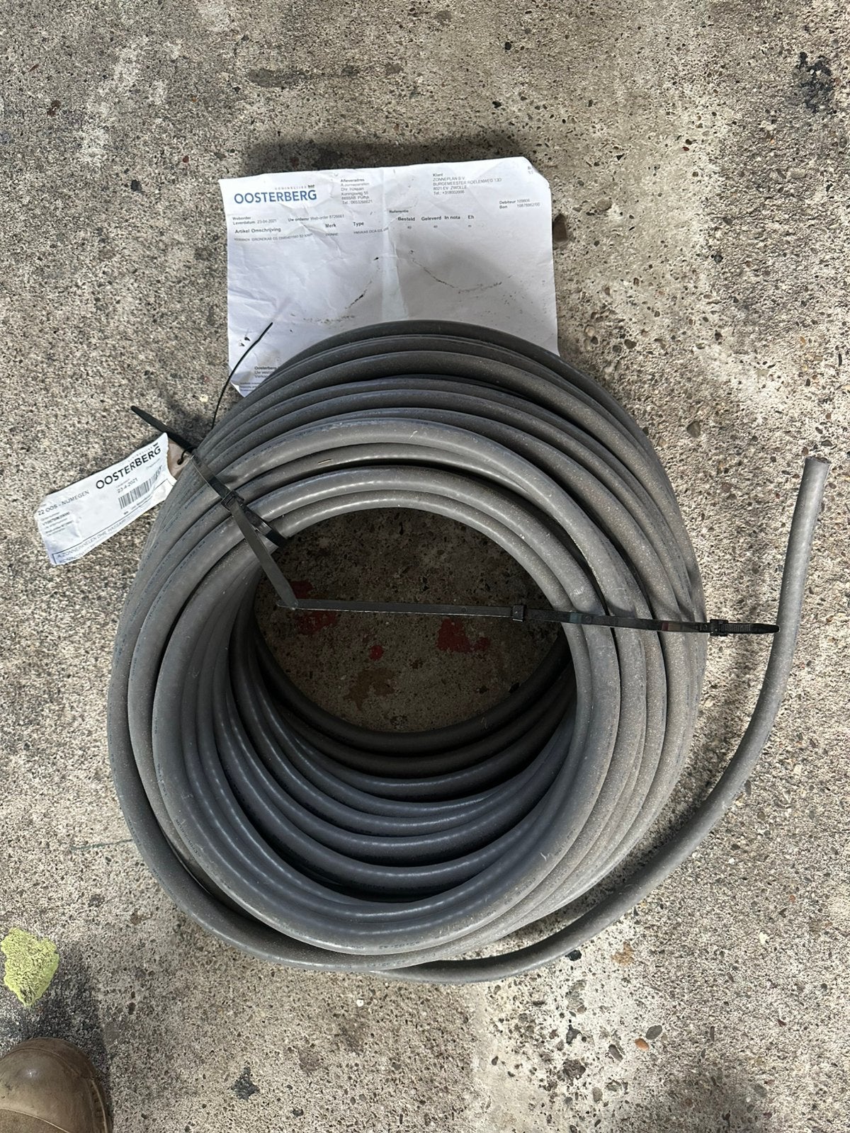 YMVK-as Dca GS 4x6 grondkabel 40M, Ophalen, Zo goed als nieuw, Kabel of Snoer