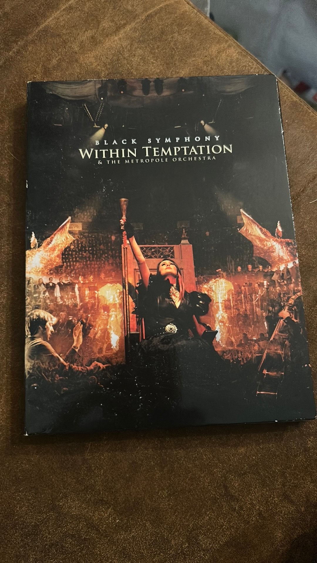 Within temptation- black symphony, Cd's en Dvd's, Dvd's | Muziek en Concerten, Alle leeftijden, Ophalen of Verzenden, Zo goed als nieuw