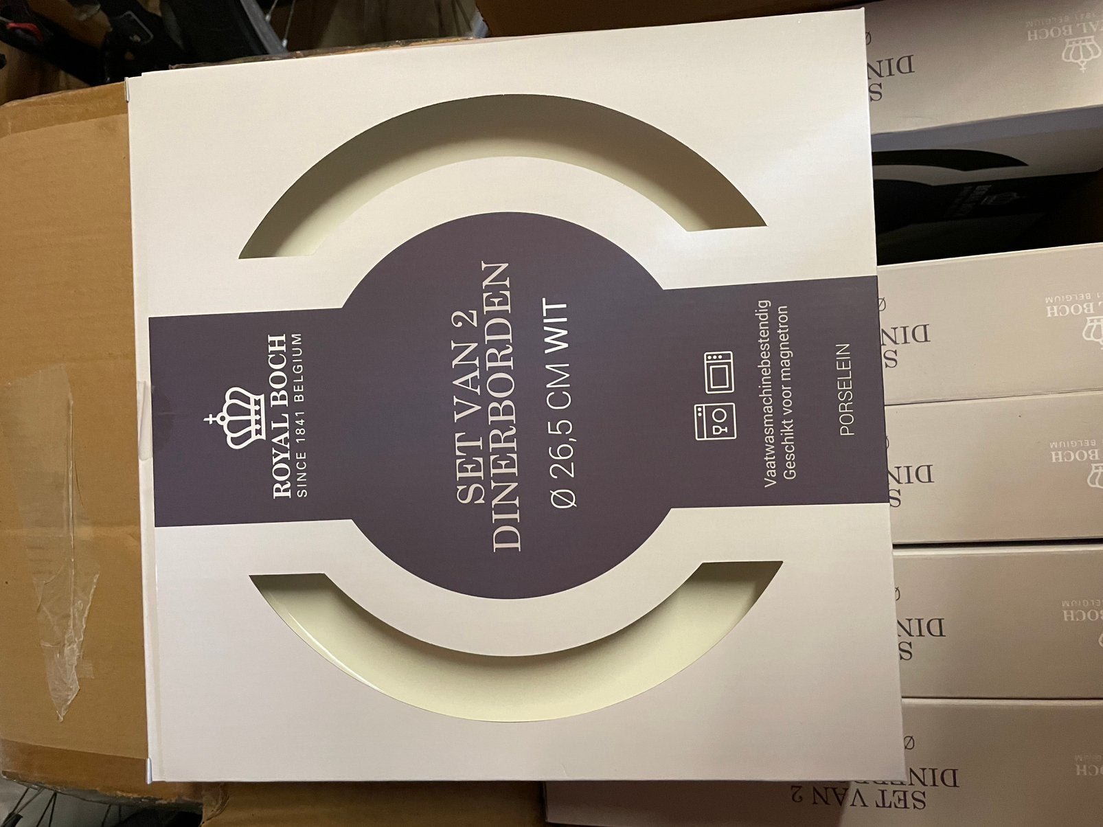 Dinerborden posrselein, Ophalen, Nieuw, Bord(en), Overige stijlen