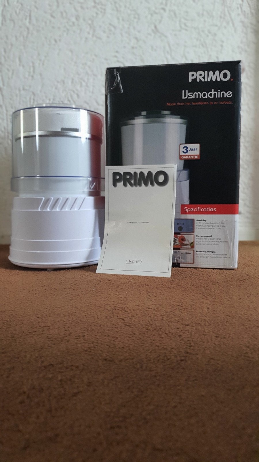 Primo IJsmachine - Maak zelf heerlijk ijs en sorbet, Ophalen