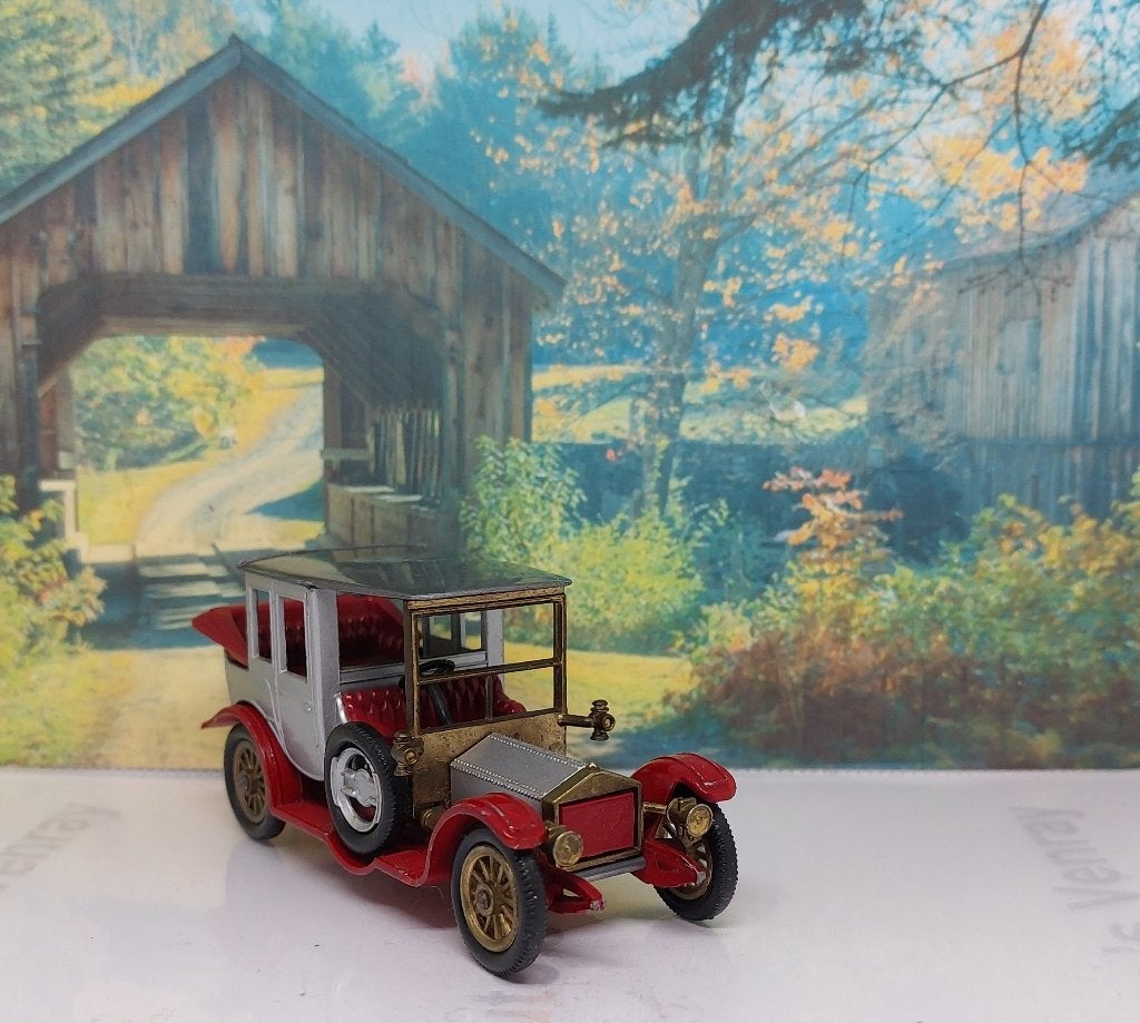 1:48 Rolls Royce Silver Ghost Landaulet 1912; Matchbox Y-07, Ophalen of Verzenden, Gebruikt, Auto, Matchbox