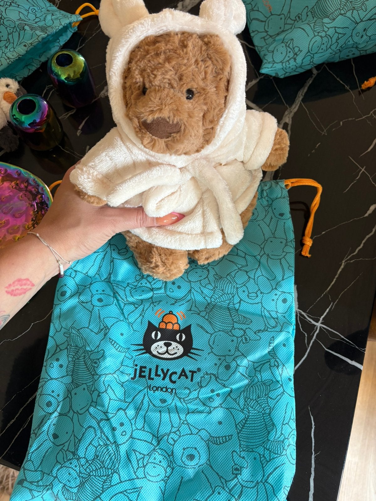 Jellycat nieuw, Ophalen of Verzenden, Nieuw, Beer, Overige merken