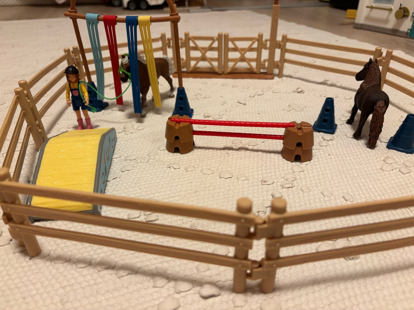 Schleich Circus Set met Paarden en Accessoires, Ophalen of Verzenden, Zo goed als nieuw, Jongen of Meisje