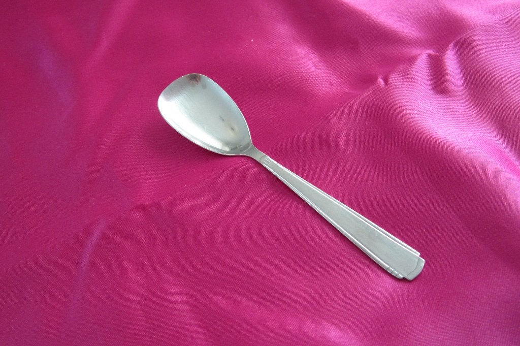 Jamlepel 12cm Gero Zilmeta Wilhelmina 408., Huis en Inrichting, Keuken | Bestek, Gebruikt, Gero, Los bestek, Ophalen of Verzenden