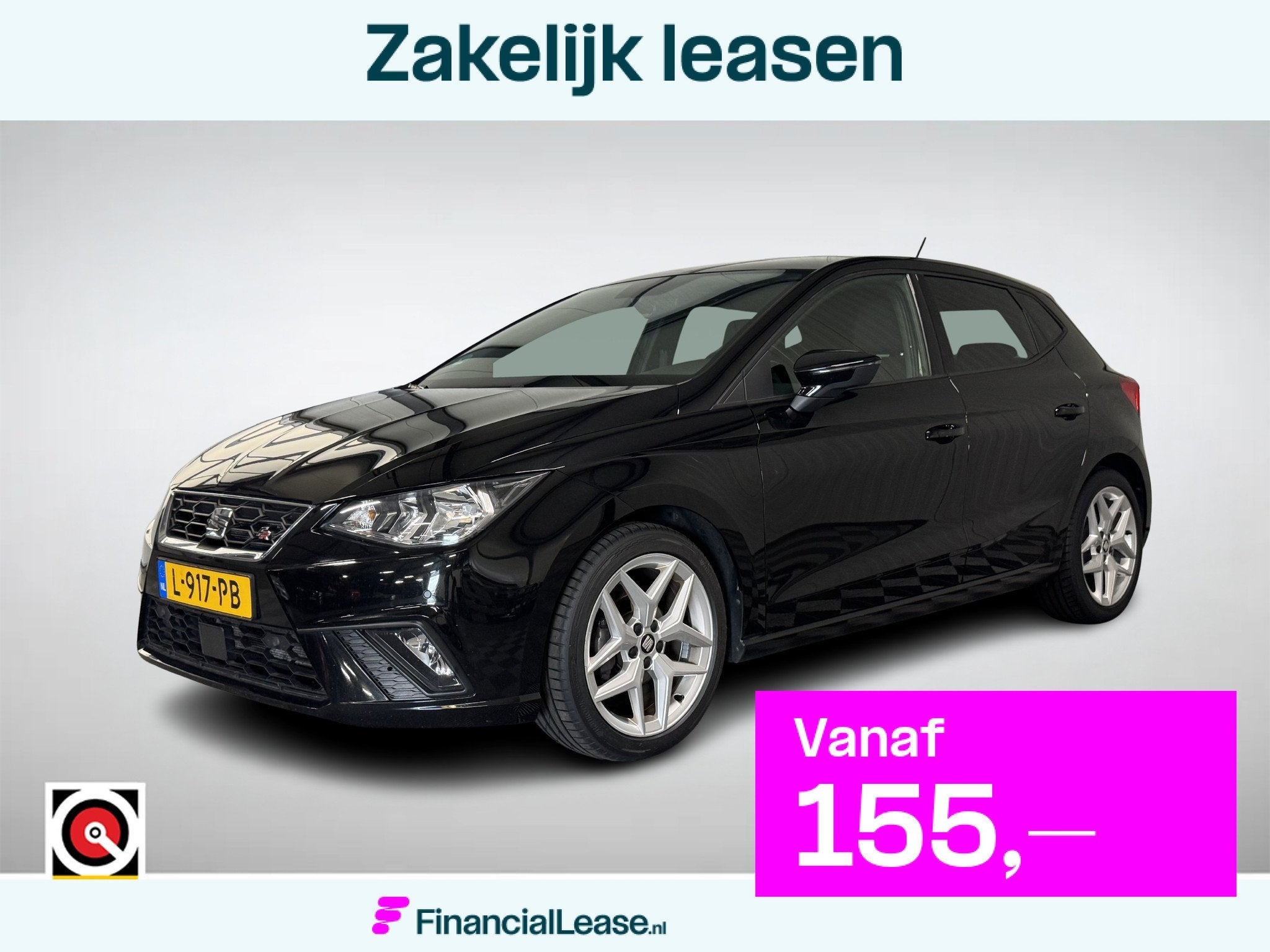 Seat Ibiza 1.0 TSI | FR Business Intense 5-Drs | Ecc | Carpl, Voorwielaandrijving, Euro 6, Origineel Nederlands, Bedrijf