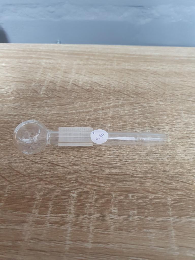 Nieuw glazen pijpje, Verzamelen, Ophalen of Verzenden, Nieuw, (Water)pijp