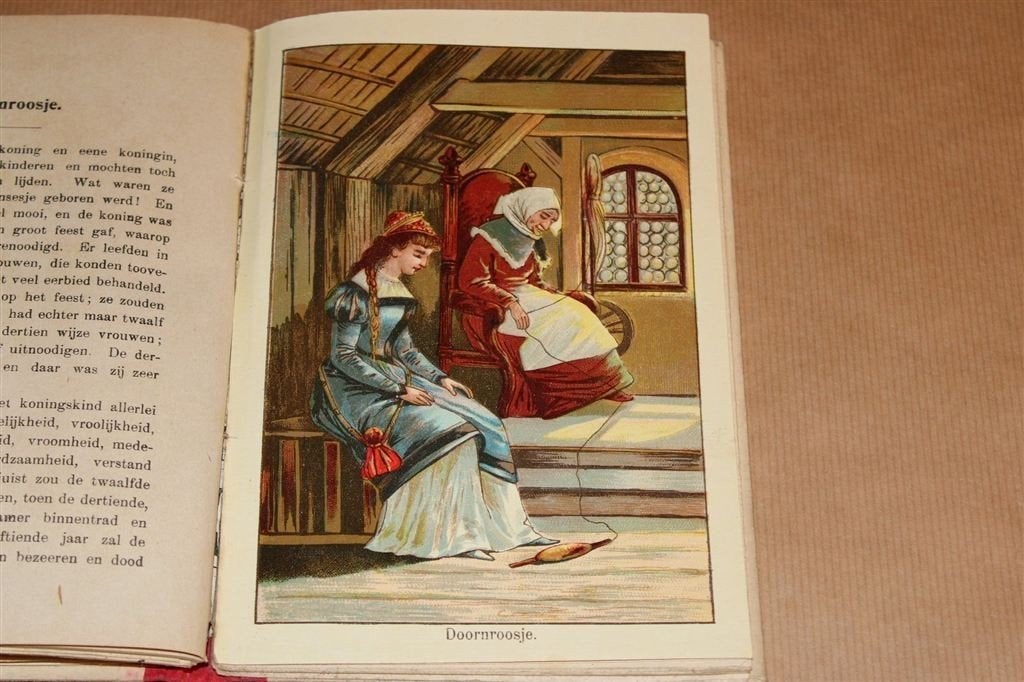 Antiek Sprookjesboek — Gouden Regen [ca. 1910], Ophalen of Verzenden, Gelezen