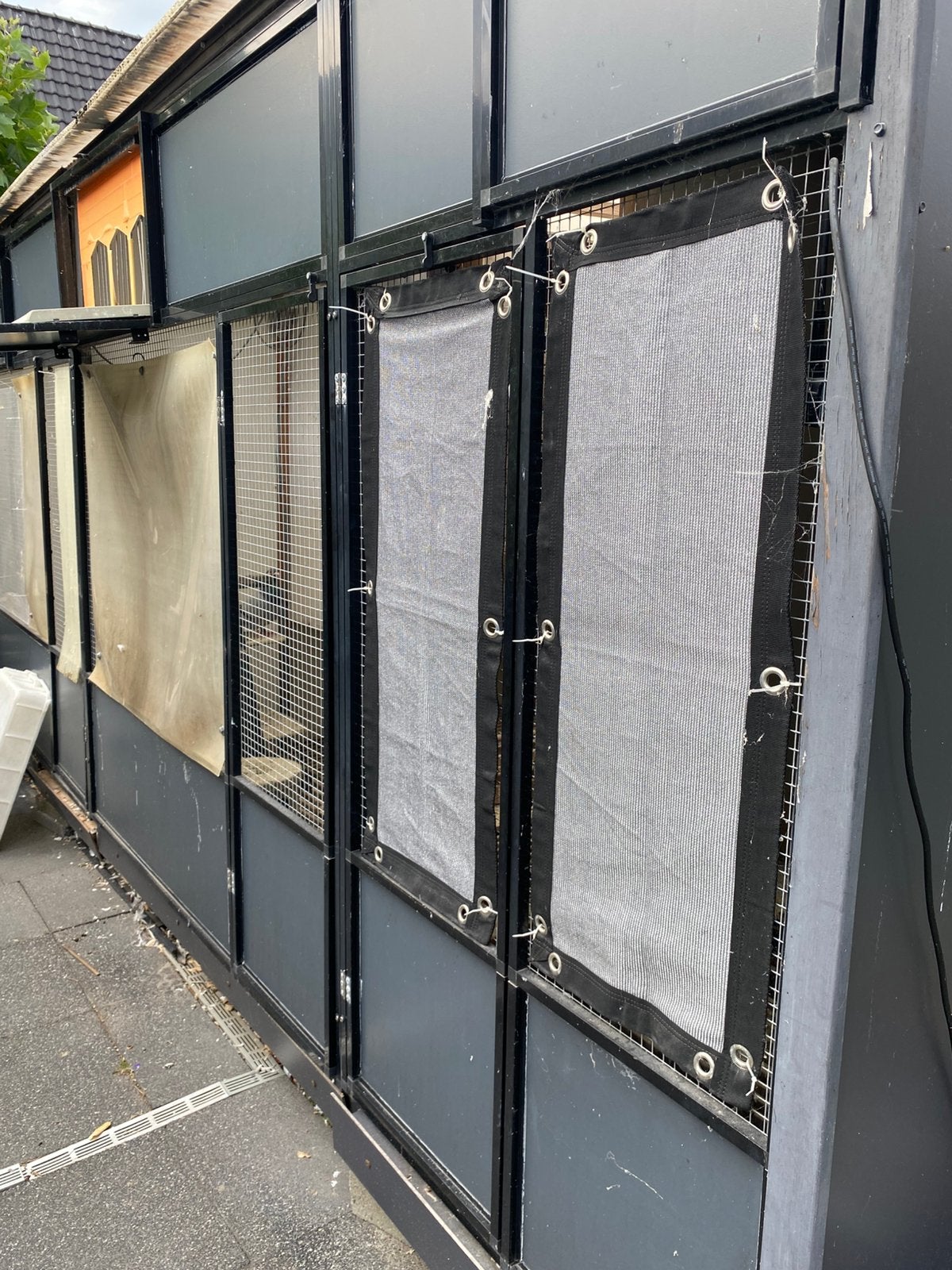Voliere delen, Ophalen, Gebruikt, Aluminium, Volière
