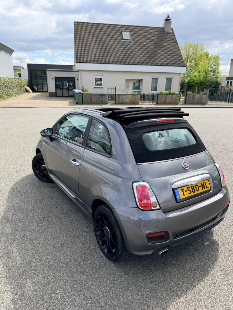 Fiat 500 1.2 C 2013 (lage km stand!! 78.916!!), Auto's, Fiat, Particulier, Benzine, Hatchback, Handgeschakeld, Geïmporteerd, Zilver of Grijs