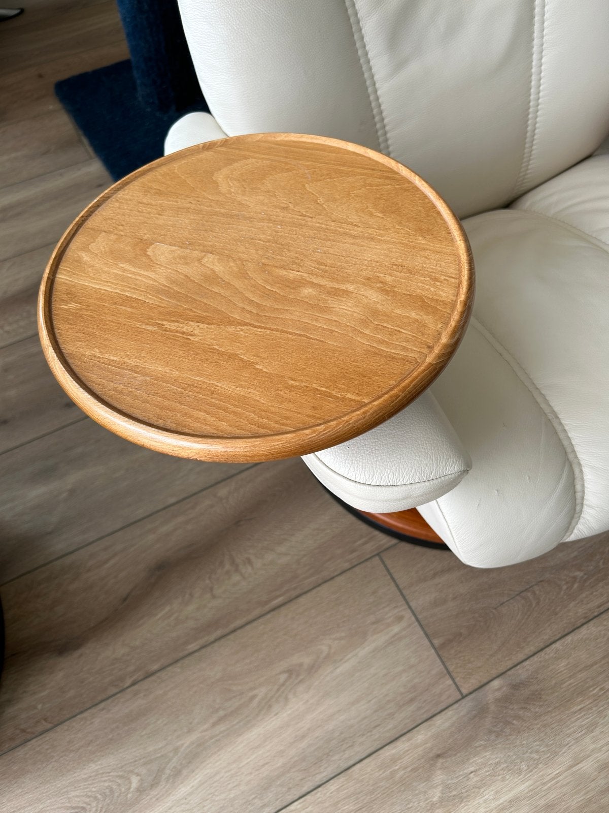 Stressless Swing tafeltje, Minder dan 45 cm, Minder dan 55 cm, Rond, Ophalen of Verzenden