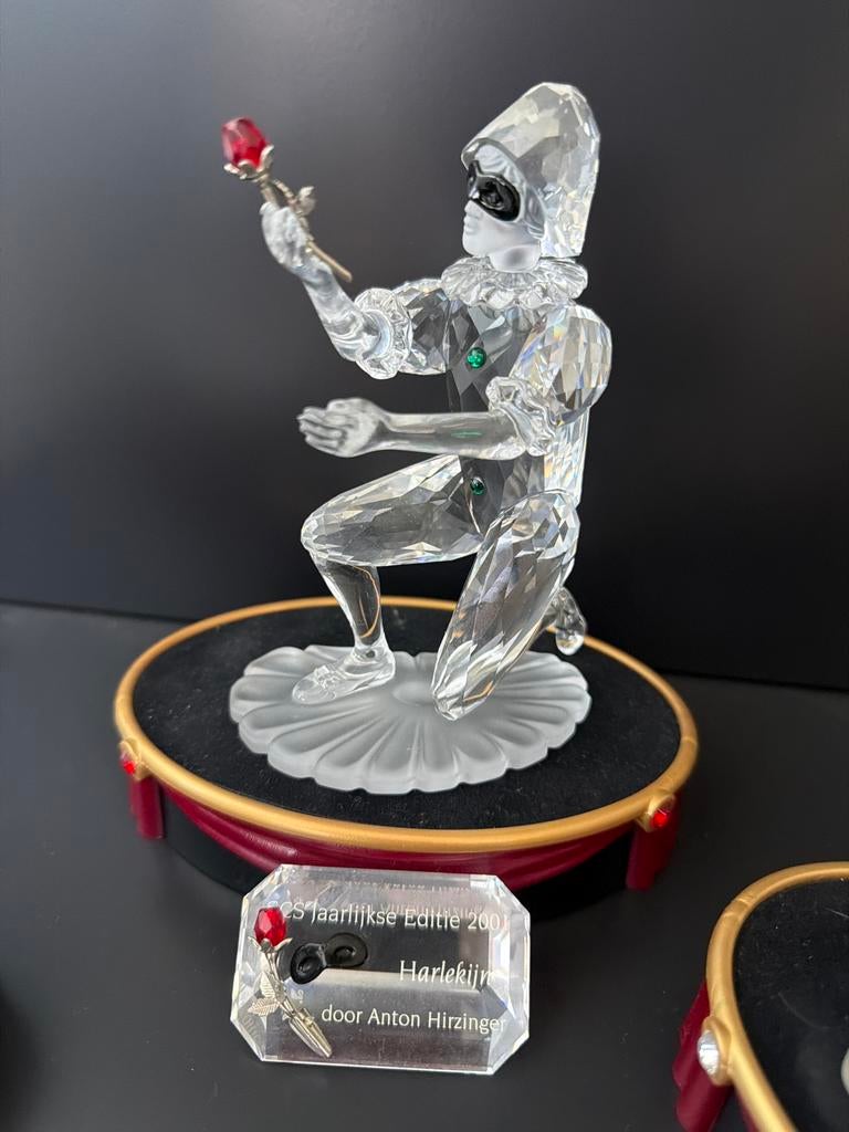 Swarovski Harlekijn 2001 Jaarlijkse Editie, Ophalen, Zo goed als nieuw, Figuurtje