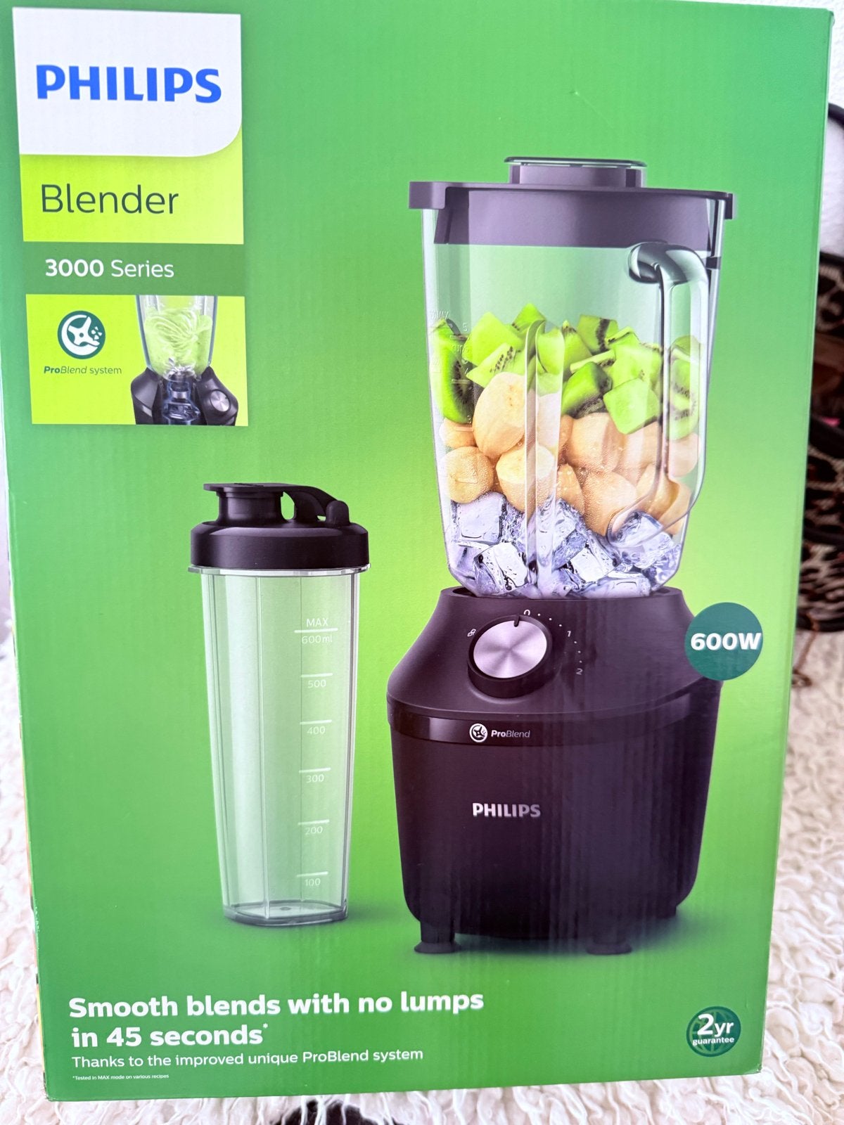 Philips Blender 3000 Series - Nieuw in doos, Ophalen of Verzenden, Nieuw, Blender
