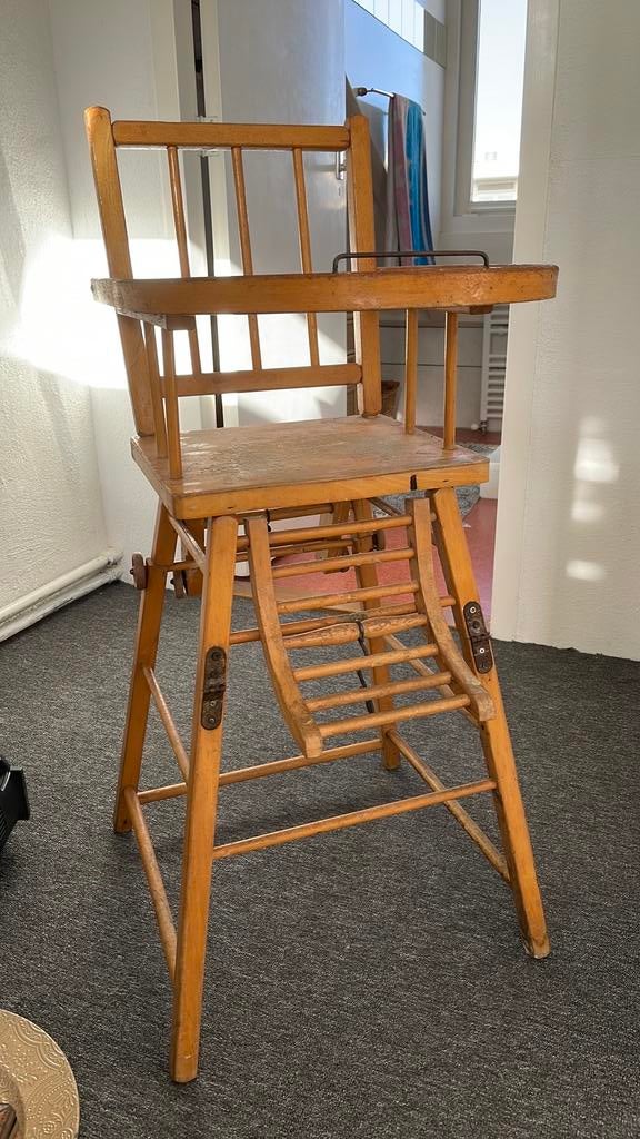 Kinderstoel, Kinderen en Baby's, Kinderkamer | Tafels en Stoelen, Ophalen, Zo goed als nieuw, Stoel(en)