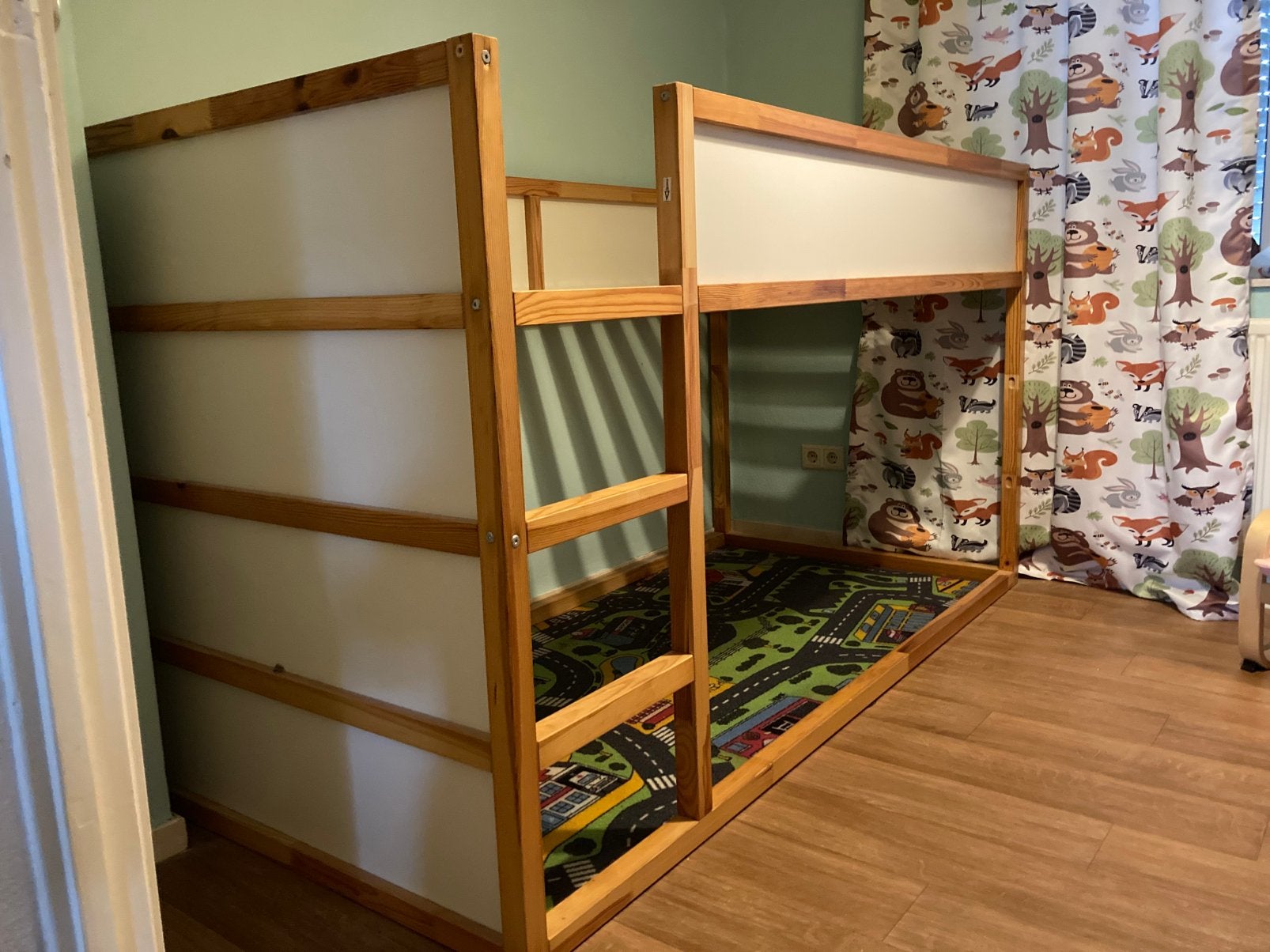 IKEA Kura omkeerbed, Huis en Inrichting, Ophalen, 90 cm, Eenpersoons, Minder dan 160 cm