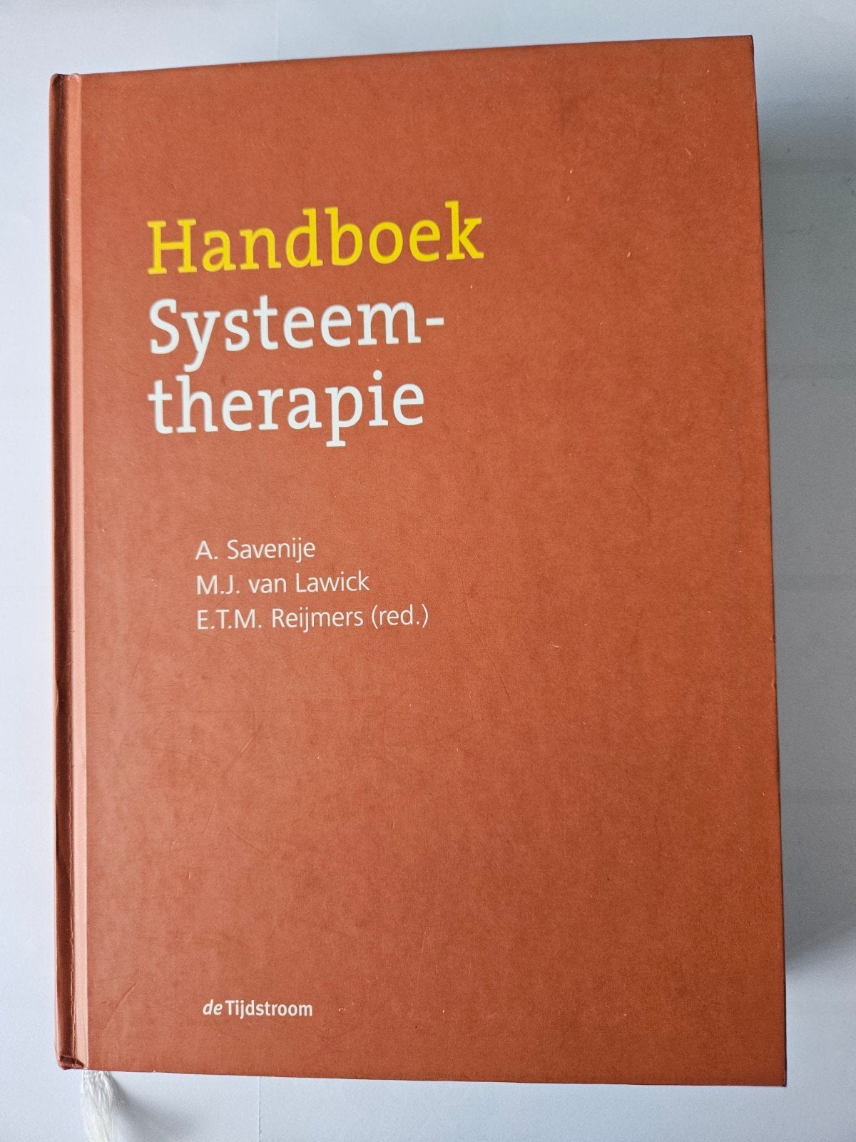 Handboek Systeemtherapie -  Savenije, A., Lawick, M.J. van,, Ophalen of Verzenden, Gelezen