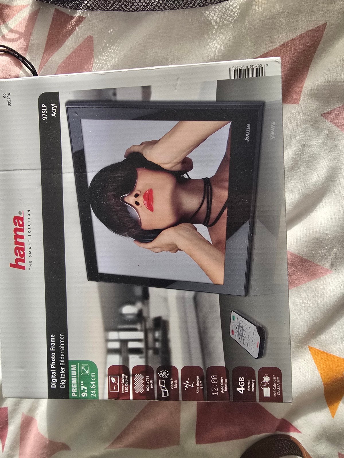 Hama Digitale Fotolijst 9.7" (24.64 cm) - Nieuw in Doos, Diavoorstelling, Nieuw, Ophalen of Verzenden, 8 tot 12 inch