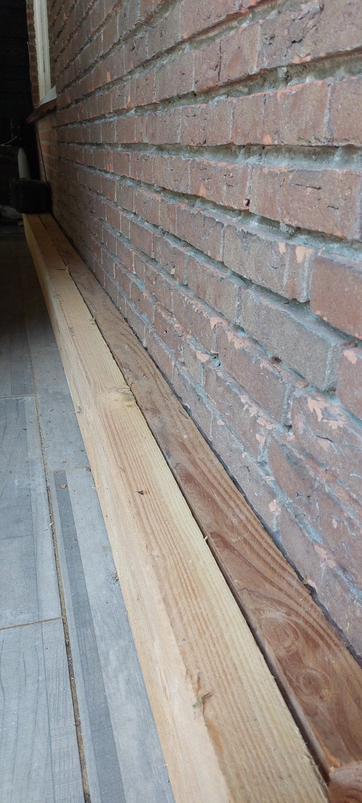Douglas balken 4mtr lang. 7 dik. 20 hoog.(2x), Ophalen, Nieuw, Balk, Overige houtsoorten