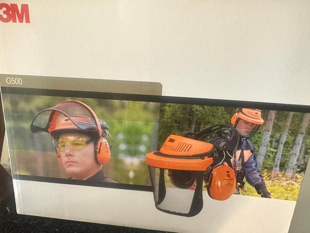 3M G500 Peltor vizierset, combinatie beschermingsset, Ophalen, Met vizier, Zo goed als nieuw
