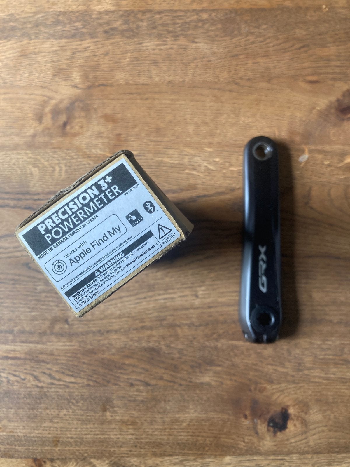 4iiii GRX RX810 Precision 3+ 172,5mm, Crankstel of Pedalen, Gebruikt, Ophalen of Verzenden, Gravelbike