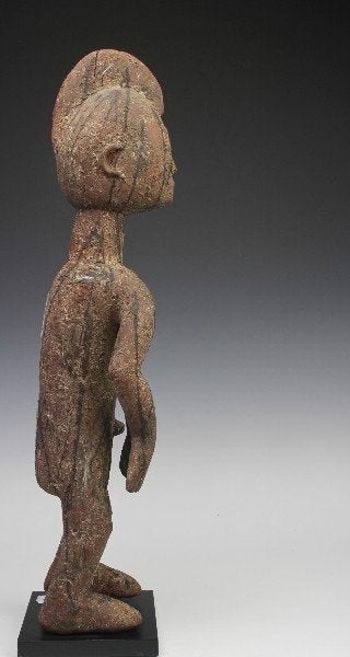 Afrikaans beeld Nigeria, Chamba, staand figuur, Hout, Afrika, Ophalen of Verzenden, 62 cm