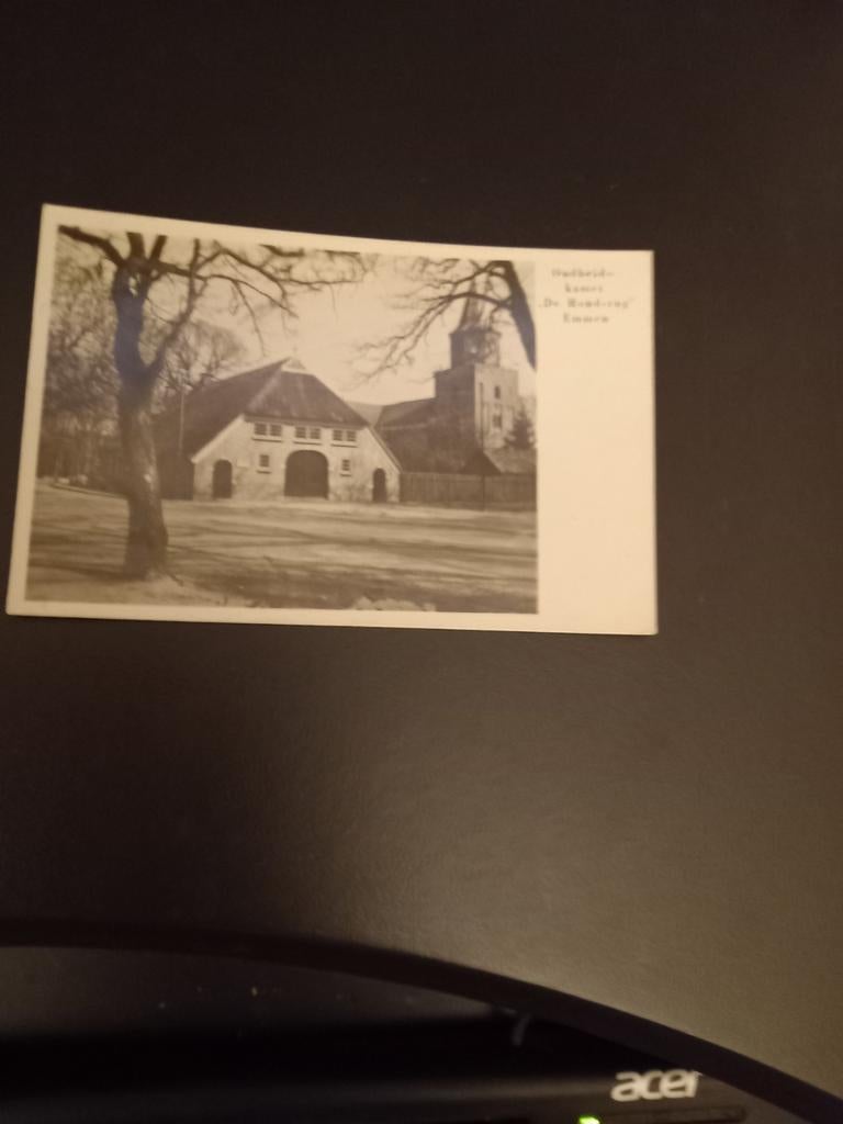Kaart Emmen De Hondsrug. gelopen, Verzenden, Gelopen, Drenthe
