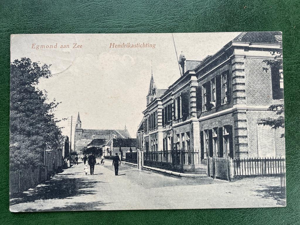 ansichtkaart / kaart van Egmond aan Zee ; Hendrikastichting., Verzenden, 1920 tot 1940, Noord-Holland