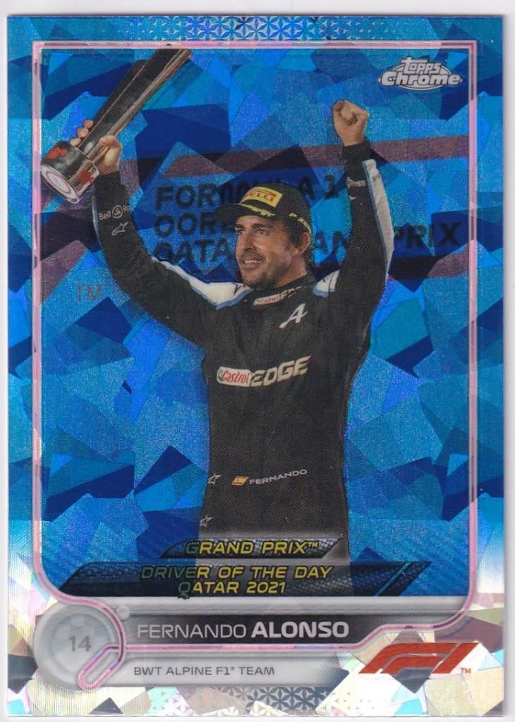Fernando Alonso Blue Sapphire #191, Verzenden, Nieuw, Formule 1