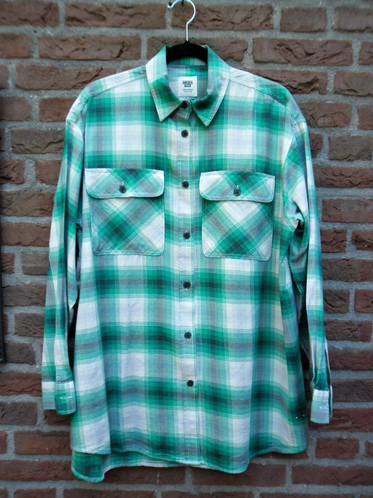 America Today supergave nieuwe geruite blouse oversized L, Meerkleurig, Maat 42/44 (L), Nieuw, Ophalen of Verzenden