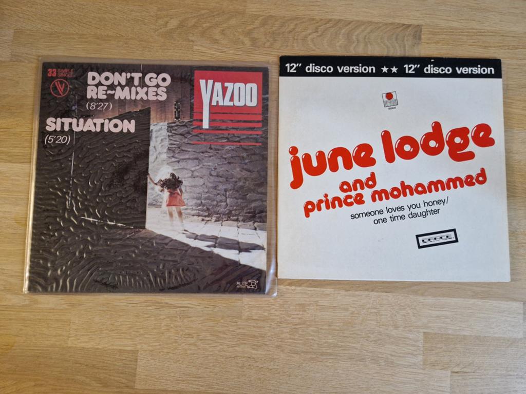 Maxi singles van Yazoo en June Lodge, Ophalen of Verzenden, Zo goed als nieuw, 12 inch