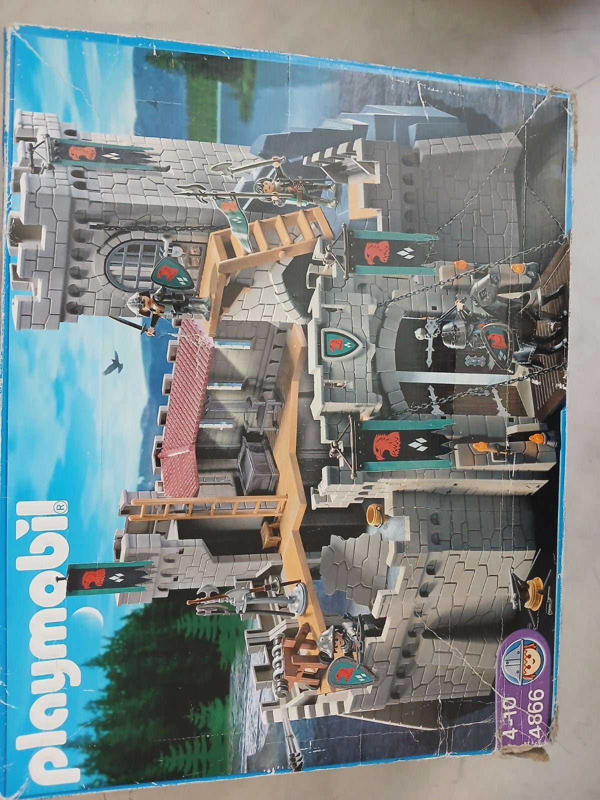 Playmobil Kasteel/Fort 4866 - Zo goed als nieuw, Kinderen en Baby's, Ophalen of Verzenden, Zo goed als nieuw, Complete set, Kasteel/Fort