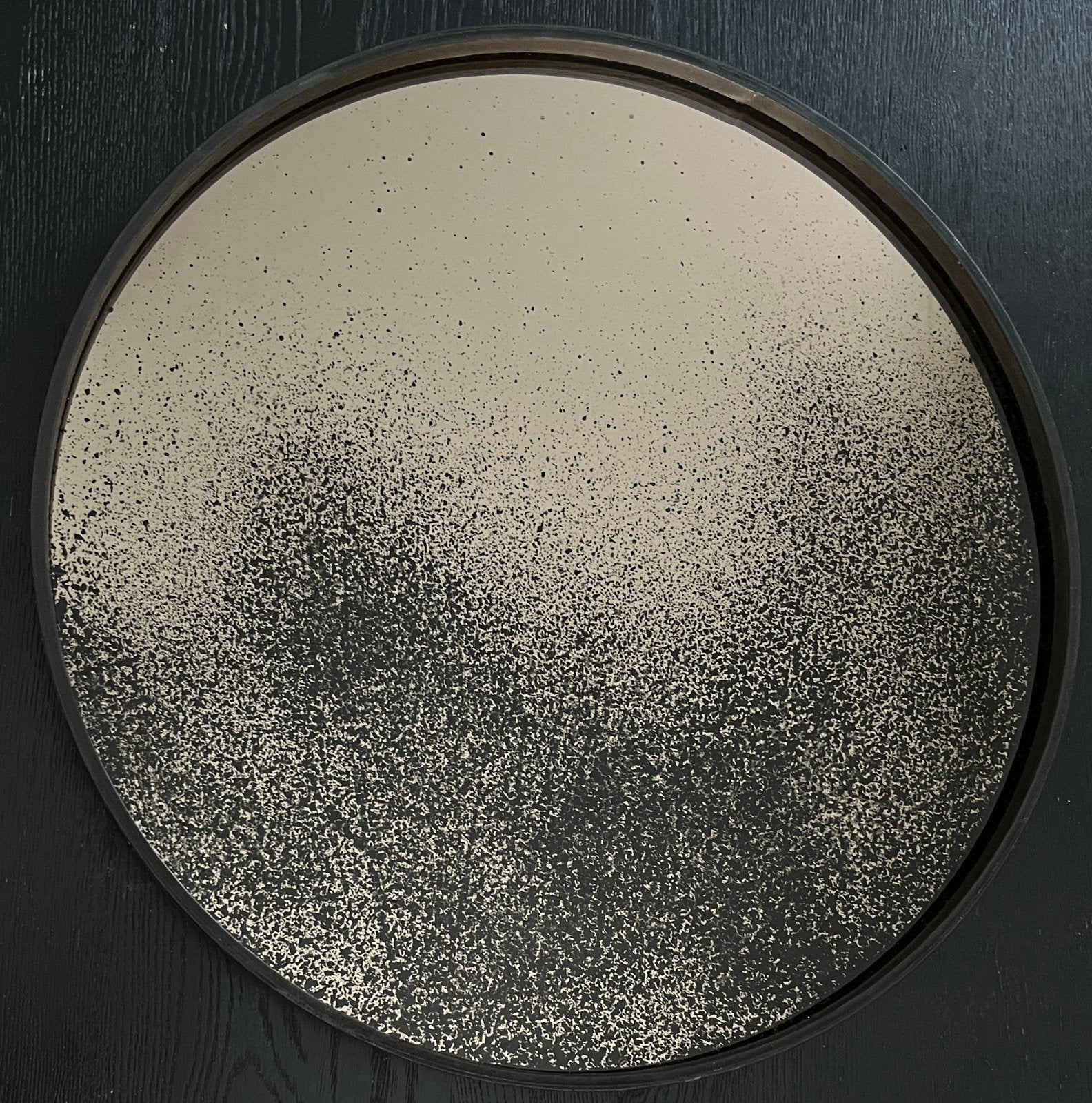 Design spiegel rond Ethnicraft, Ophalen, Rond, Zo goed als nieuw, Minder dan 100 cm