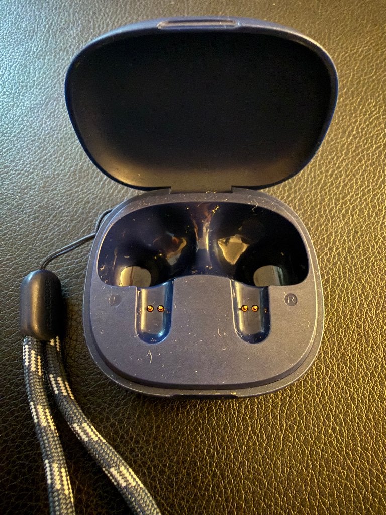 Original SOUNDCORE P20i blue charging case, Gebruikt, Soundcore, Ophalen of Verzenden, In oorschelp (earbud)