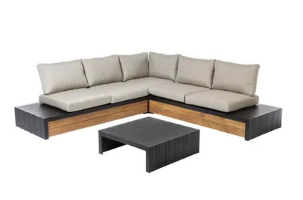 Gezocht: loungeset central park, Ophalen, Zo goed als nieuw, Kunststof