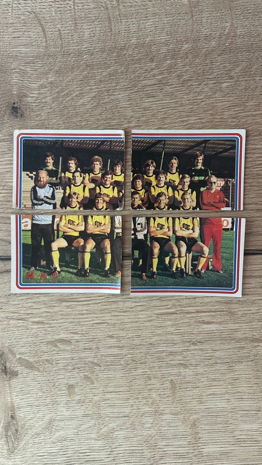 Panini Voetbal 79 plaatjes team NAC, Ophalen of Verzenden, Zo goed als nieuw, Meerdere plaatjes