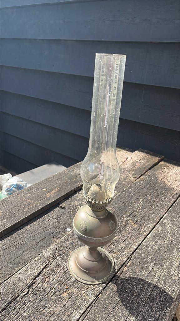 Vinted Olielamp, Antiek en Kunst, Antiek | Lampen, Ophalen of Verzenden