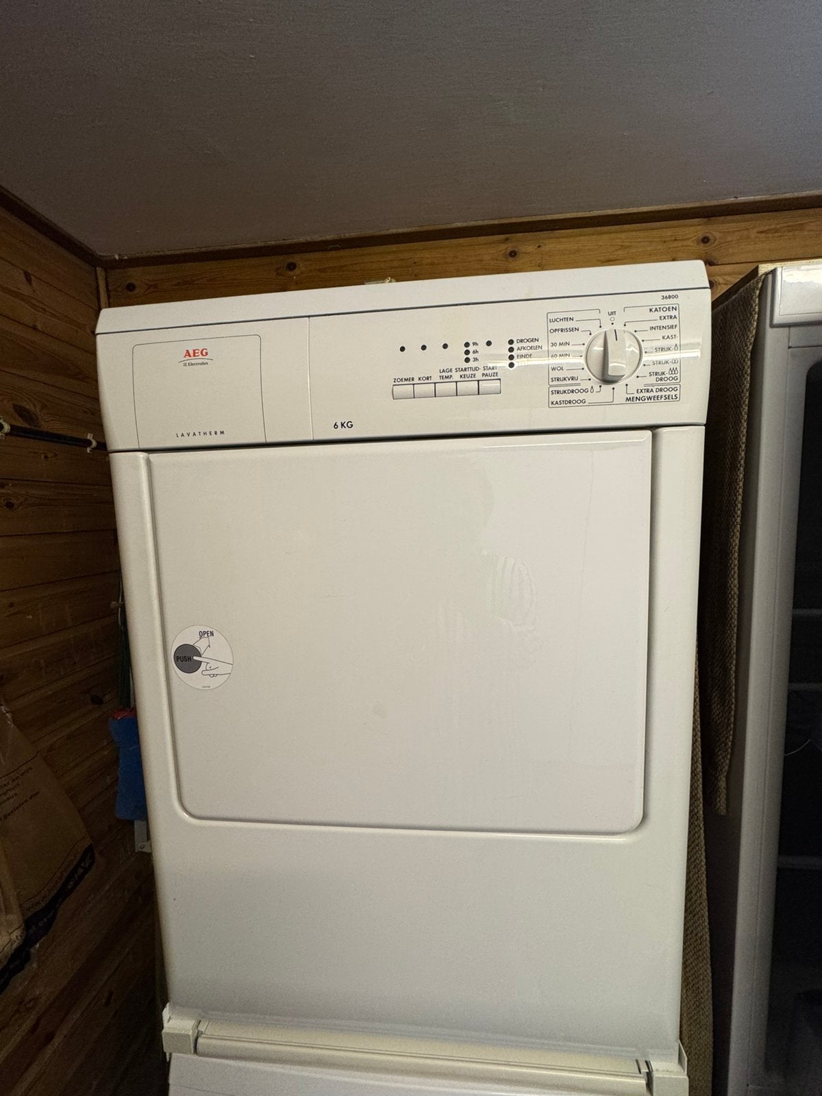 Wasdroger Lavatherm, Ophalen, Gebruikt, Luchtafvoer, 4 tot 6 kg