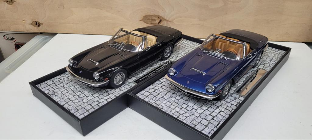 Minichamps 1964 Maserati Mistral Spyder, Ophalen of Verzenden, Zo goed als nieuw, Auto, MiniChamps